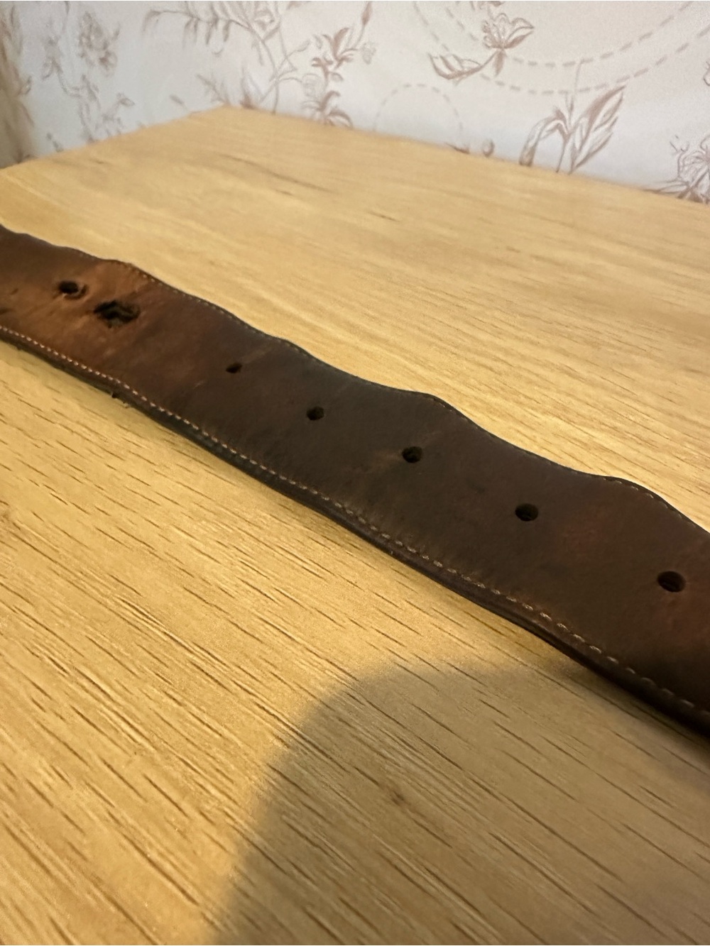 Authentic Louis Vuitton Men’s Monogram LV Belt 40mm Brown/Gold 110/44 - Picture 10 of 12
